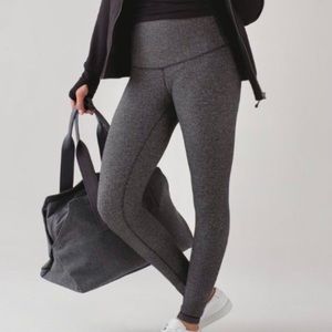 7.Lululemon Wunder Under Herringbone Leggings 8